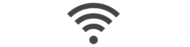 Icon representing Wi-Fi connectivity.